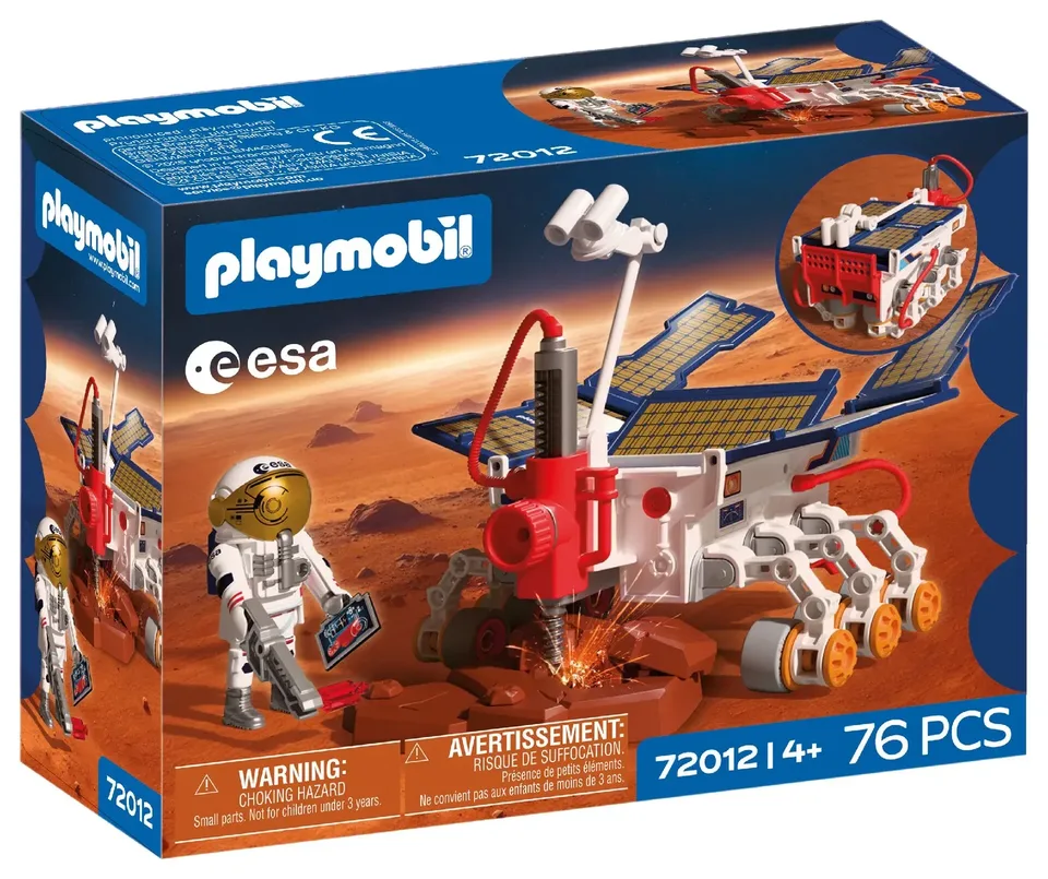 Playmobil 72012 ESA Mars Exploration Rover Playset