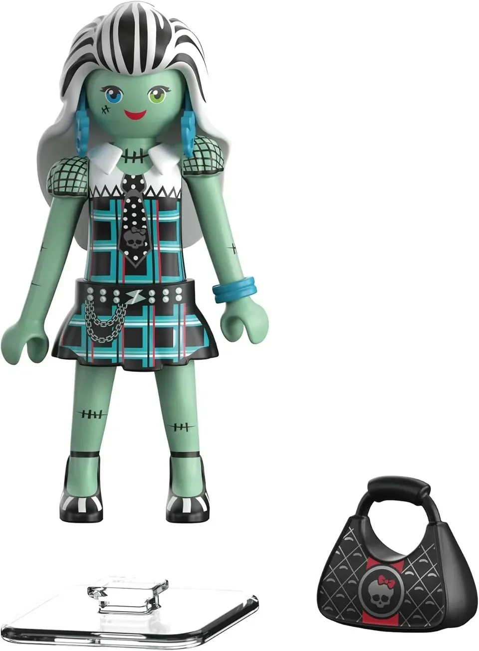 Playmobil 72044 Monster High Frankie Stein Keychain figure standing