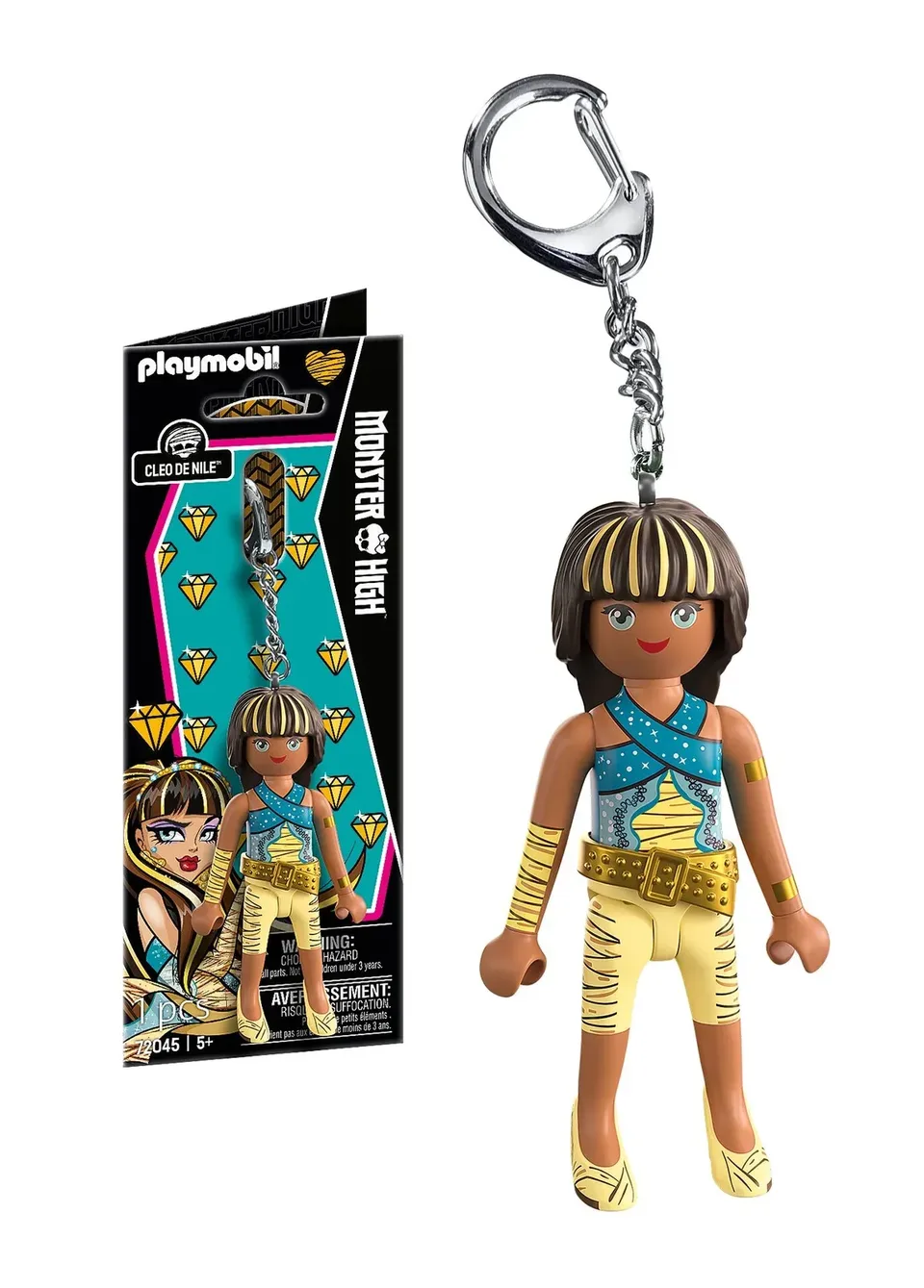 Playmobil Monster High Cleo De Nile Keychain 72045