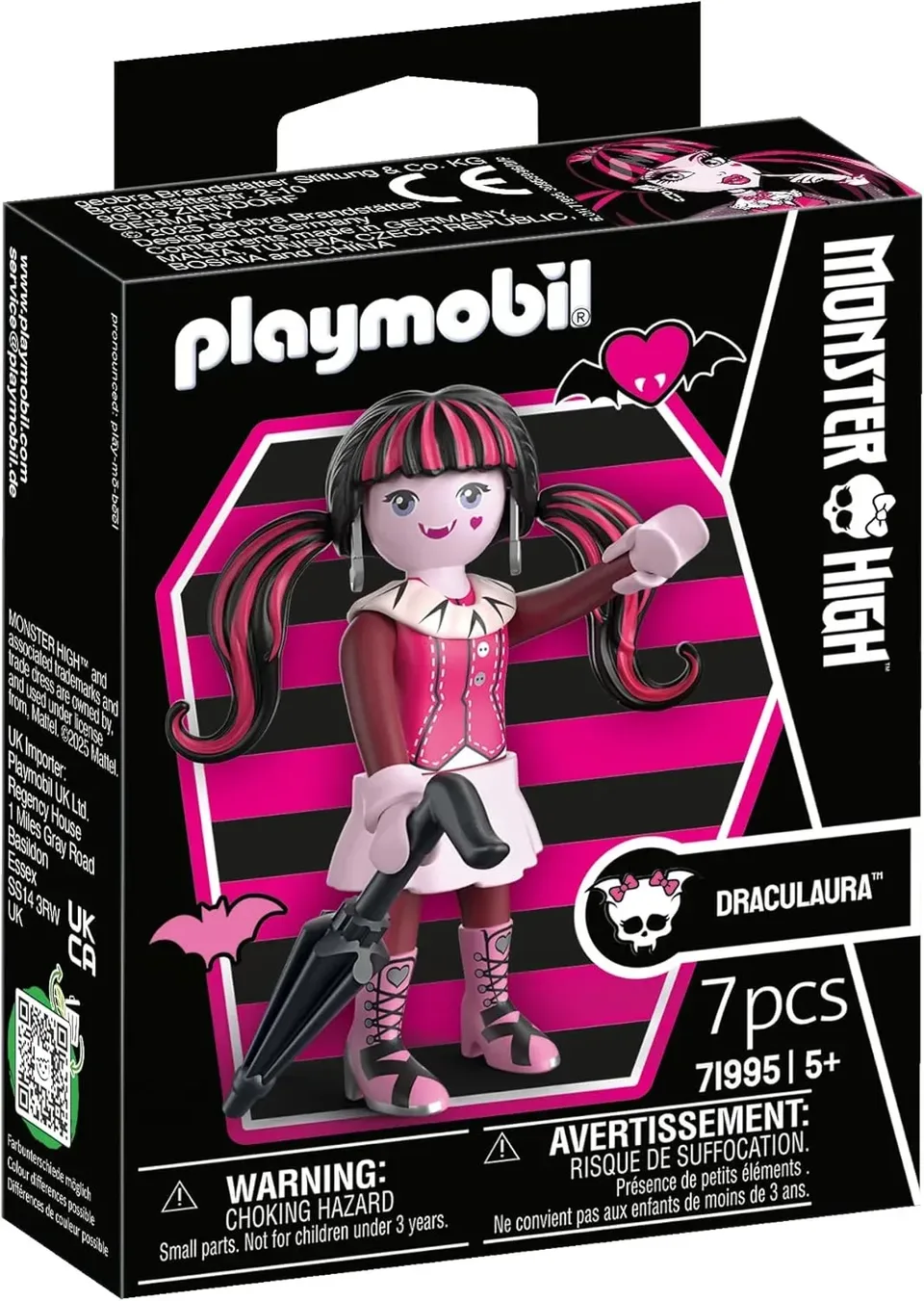 Playmobil 71995 Monster High Draculaura Figure Set