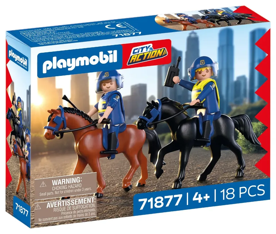 Playmobil 71877 City Action Police Squadron Mounted Patrol