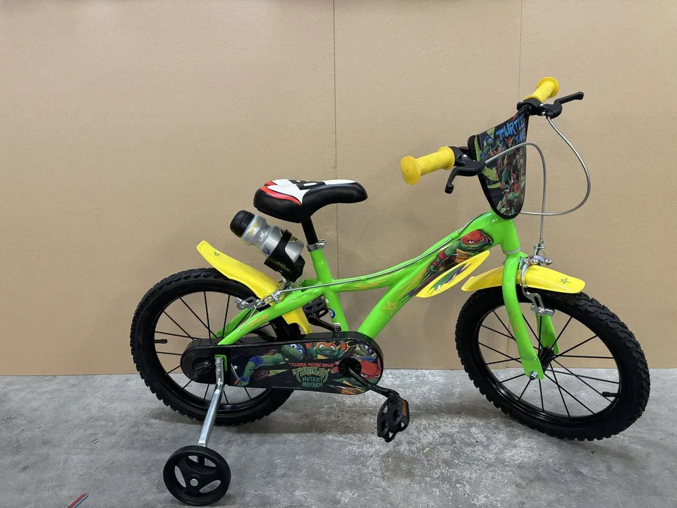 Pre-loved Dino Bikes Teenage Mutant Ninja Turtles 16 Inch Kids Bike
