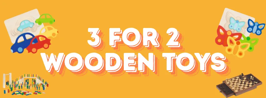 Special Offer: 3 for 2 on Classic Wooden Toys