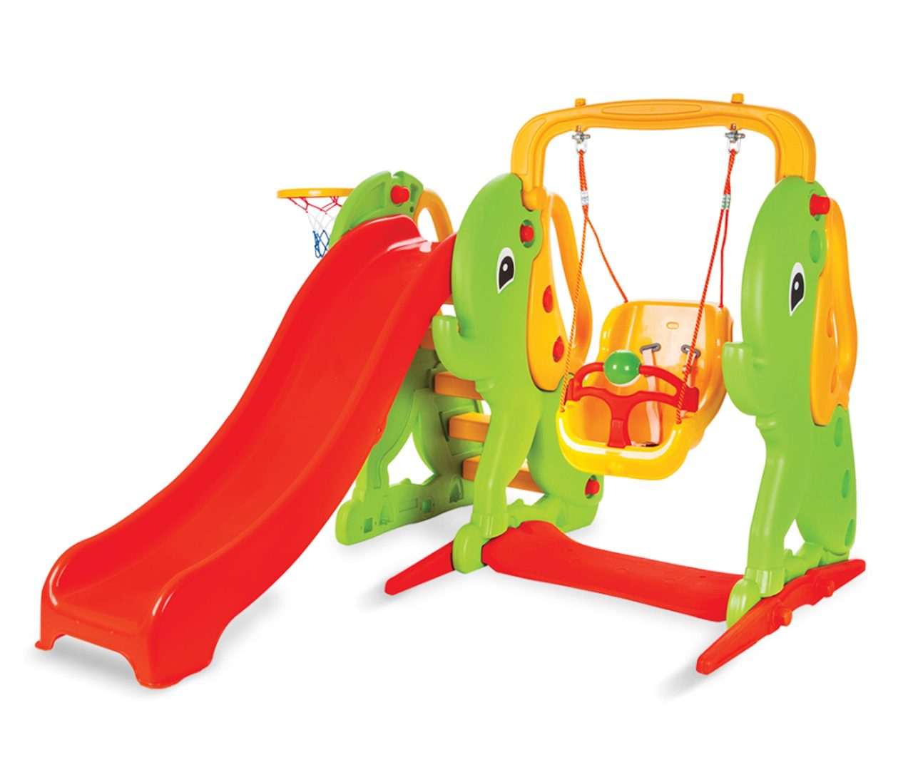 Elephant swing & slide set 1
