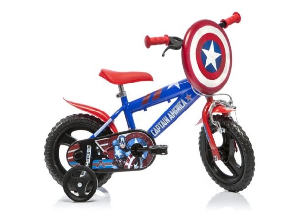 Captain America Bicycle (Age 3+) product image (front view)