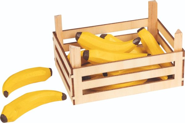 Bananas in Fruit Crate