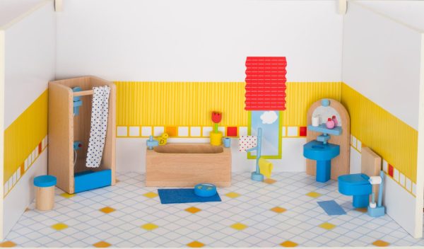 Furniture for Flexible Puppets - Bathroom