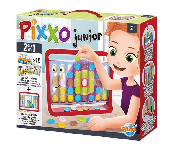 Buki Toys - PIXXO Junior. Product image showing box.