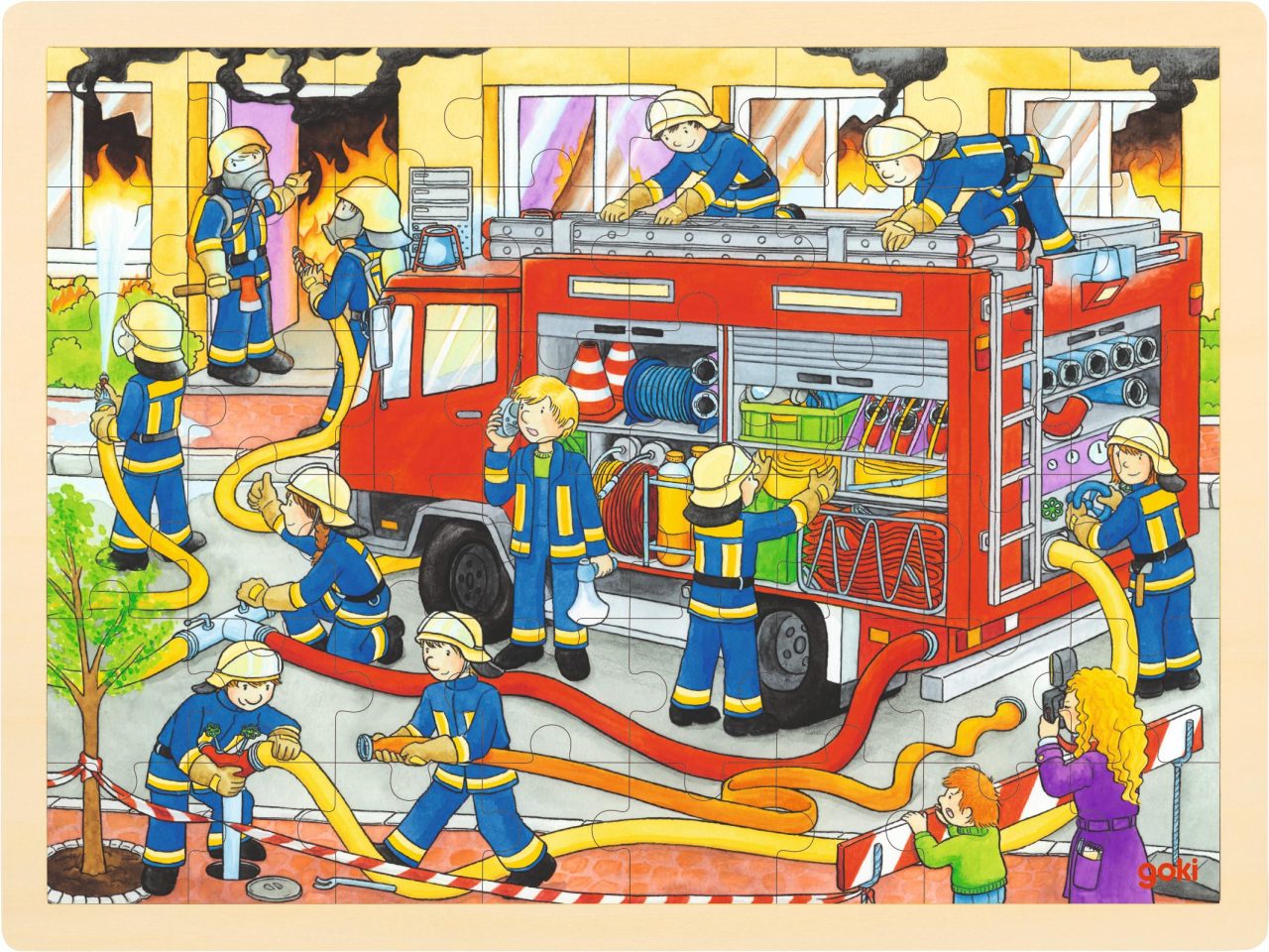 Puzzle, firefighting 1
