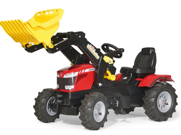Rolly Farmtrac - MF 8650 Tractor: Frontloader & Pneumatic Tyres (Ages 3-8). Product image