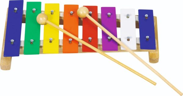 Xylophone (Age 3+) - A colourful xylophone toy with bright keys for young musicians.