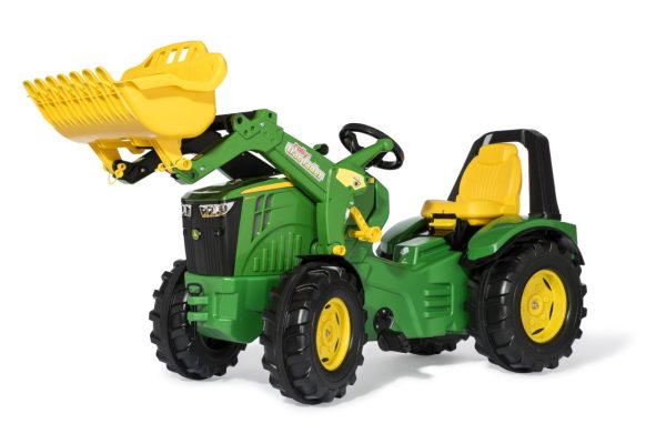 John Deere 8400R Premium Tractor & Frontloader (Age 3-10) - Realistic Farming Adventure Toy.