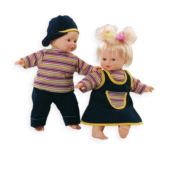 Geographical Dolls - European Boy - product image of both boy and girl dolls.