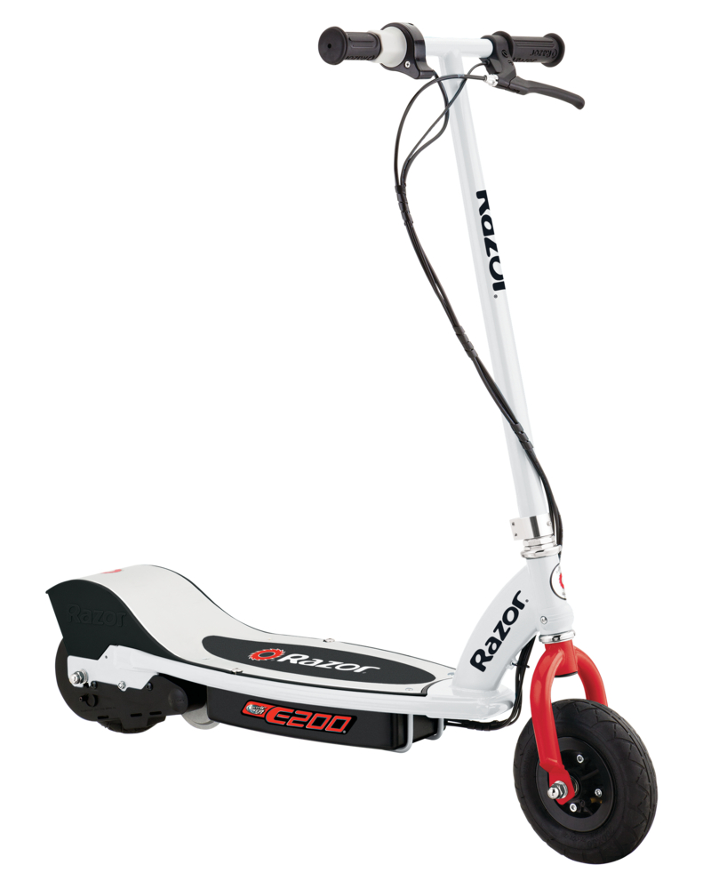 E200 Electric Scooter – Red/White 1