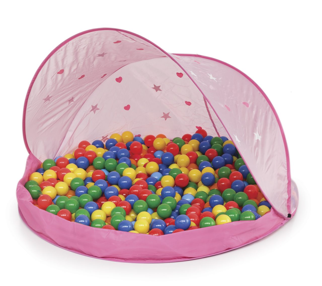 Pink Tent and 50 Balls 1