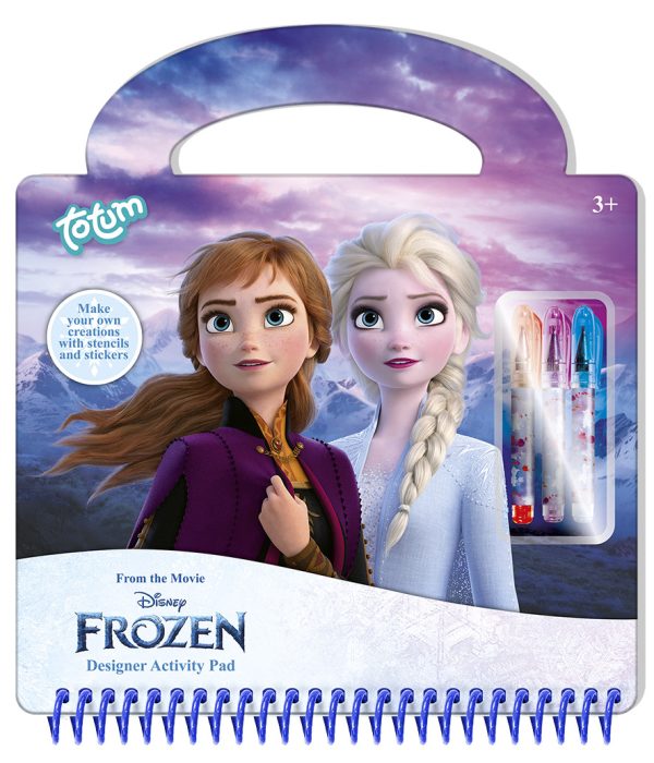 Disney Frozen II - Designer Activity Book. Package Image..
