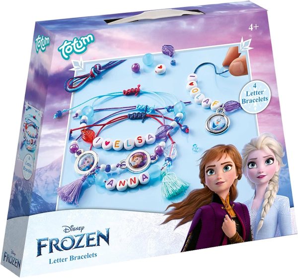 Disney Frozen II - Letter Bracelets. Product image of the box