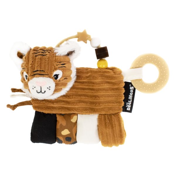Captivating ACTIVITY RATTLE SPECULOS THE TIGER, perfect for child's playtime exploration.