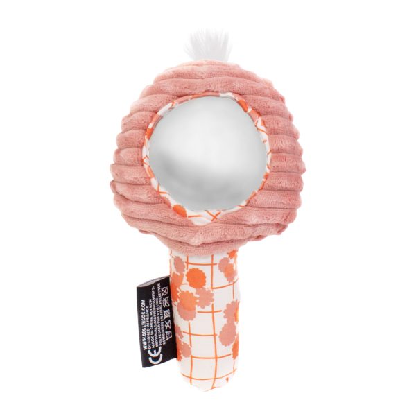 "DISCOVERY MIRROR POMELOS THE OSTRICH - Engaging Baby Toy - back image