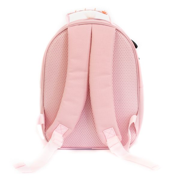 32CM SMALL BACKPACK POMELOS THE OSTRICH - Vibrant and Playful Kids' Backpack (back image)