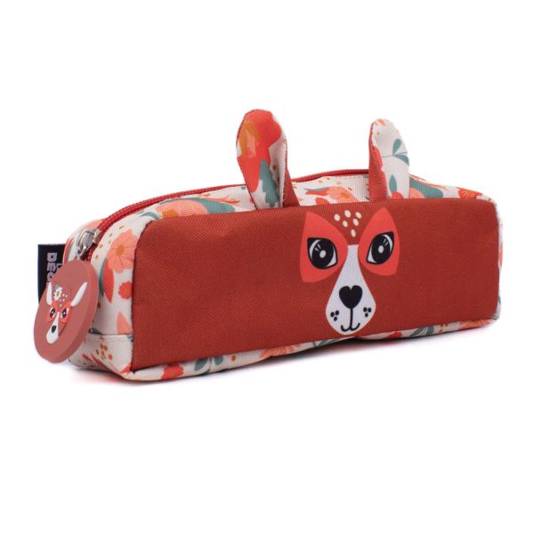 1-ZIP ANIMAL FACE PENCIL CASE MELIMELOS THE DEER Product Image