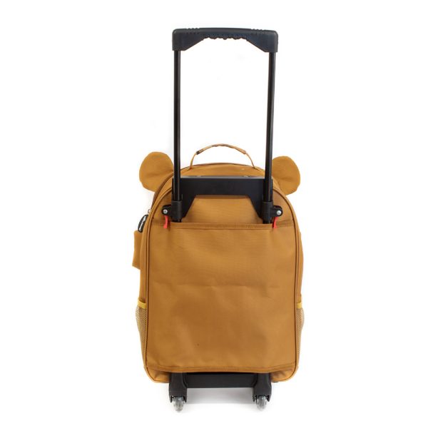 48CM Travel Trolley Speculos the Tiger - Fun and Functional Travel Companion for Kids (back image)