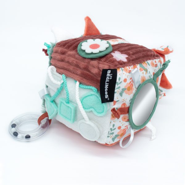 ACTIVITY CUBE MELIMELOS THE DEER - Sensory Activity Cube for Babies