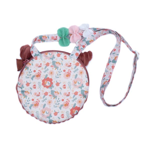HANDBAG MELIMELOS THE DEER - Enchanting handbag for kid (back image)
