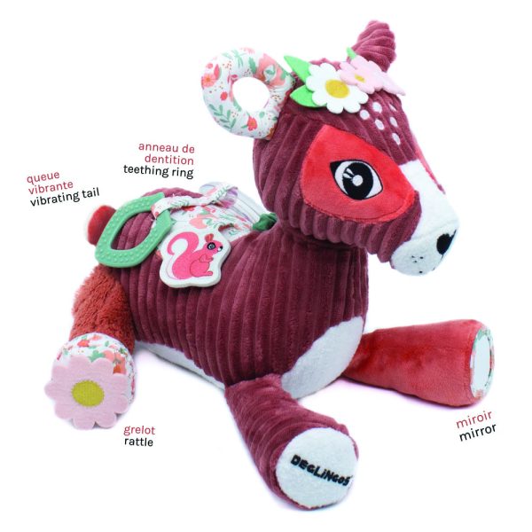 ACTIVITY PLUSH MELIMELOS THE DEER - Interactive Baby Toy