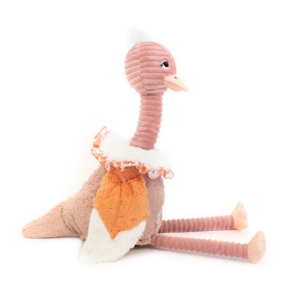 PLUSH ORIGINAL POMELOS THE OSTRICH - Cuddly Ostrich Plush Toy (side image)