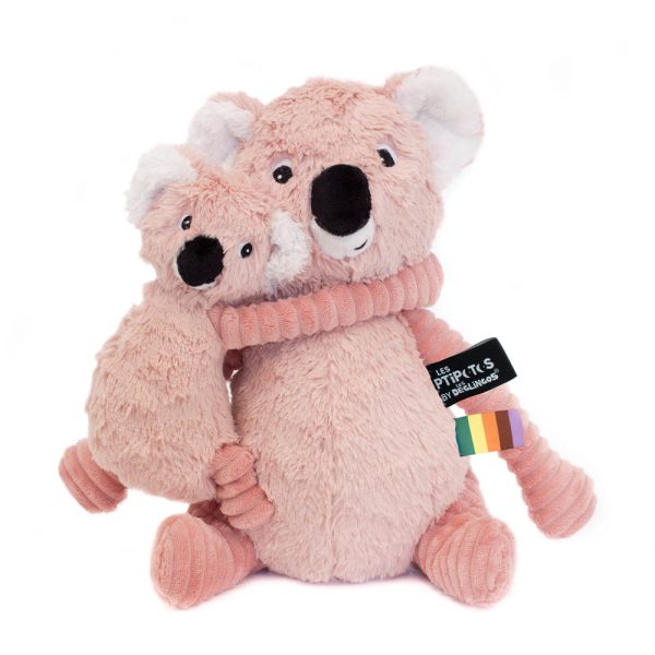 Trankilou Pink Koala with Baby Joey
