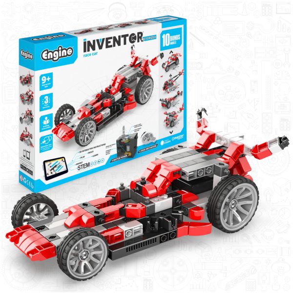 INVENTOR MOTORIZED Race Car - Innovative Building Toy