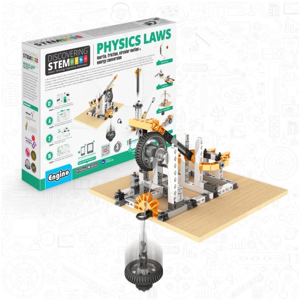 STEM NEWTON's LAWS & INCLINED PLANES - Educational Physics Kit for Kids