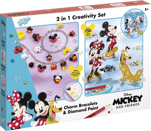  Mickey and Friends Diamond 2 in 1 Diamond Painting and Charm featured image