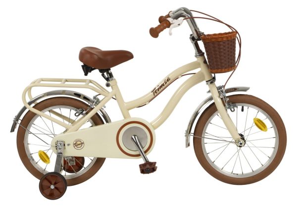 Classic 16″ Vintage Bicycle – Beige for Timeless Adventures