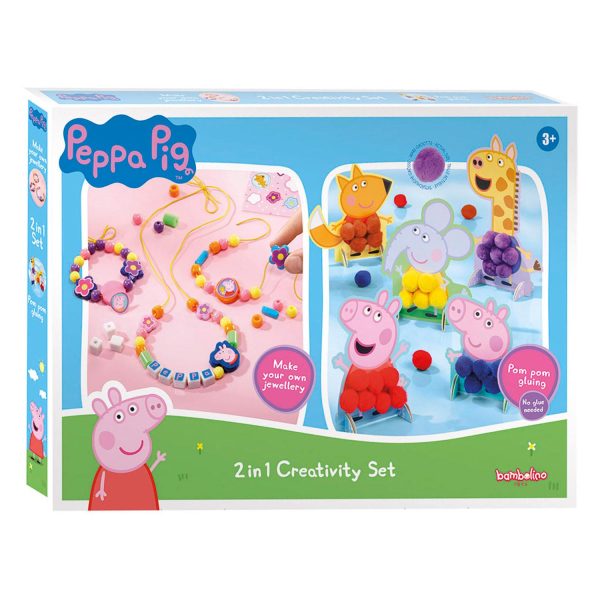 Peppa Pig 2 in 1 Set for Double the Fun