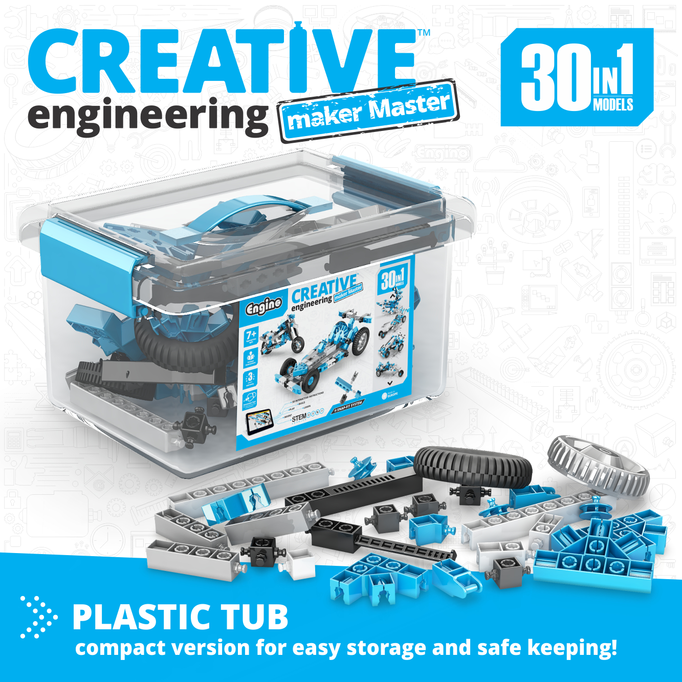 Creative Engineering 30 in 1 Maker Master Set