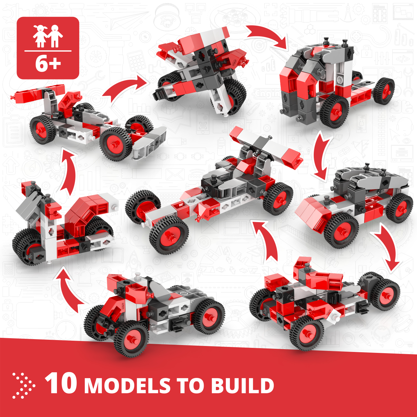 CREATIVE BUILDER - 10 MODELS MULTIMODEL SET Product Image
