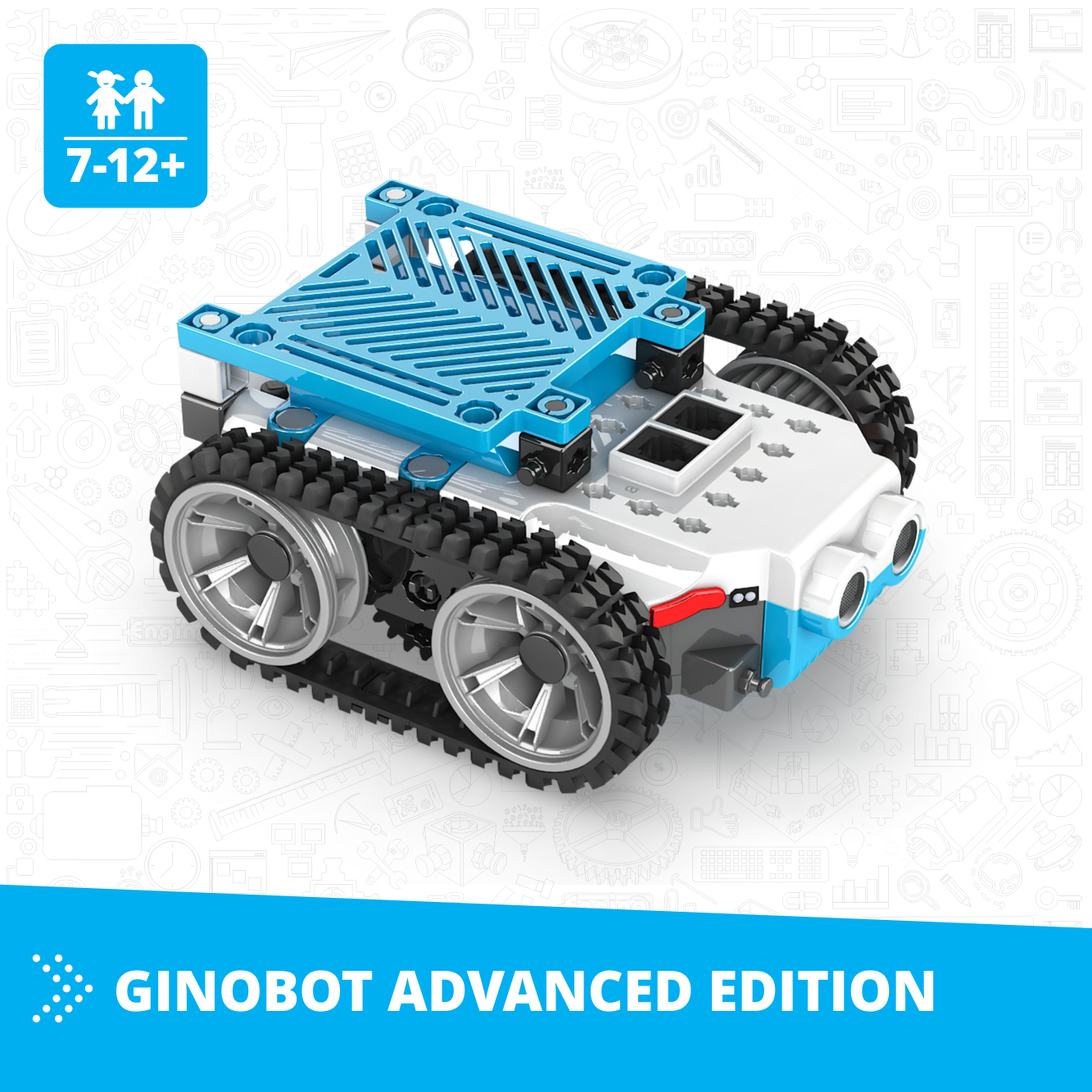GINOBOT Advanced Edition - Engino's innovative building and construction kit.