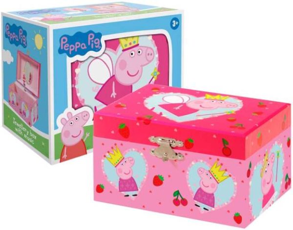 Adorable Peppa Pig Jewellery Box for Kids
