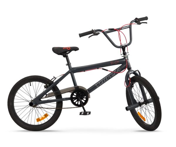  20" BMX Bicycle in Black - Dynamic Urban Bike for Adventurous Riders.