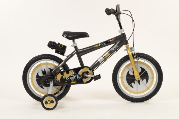 Batman 16" Bicycle in Black - Iconic Ride for Young Heroes.