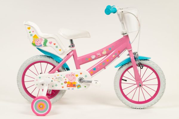 Joyful Peppa Pig 14″ Bicycle – Pink for Outdoor Adventures