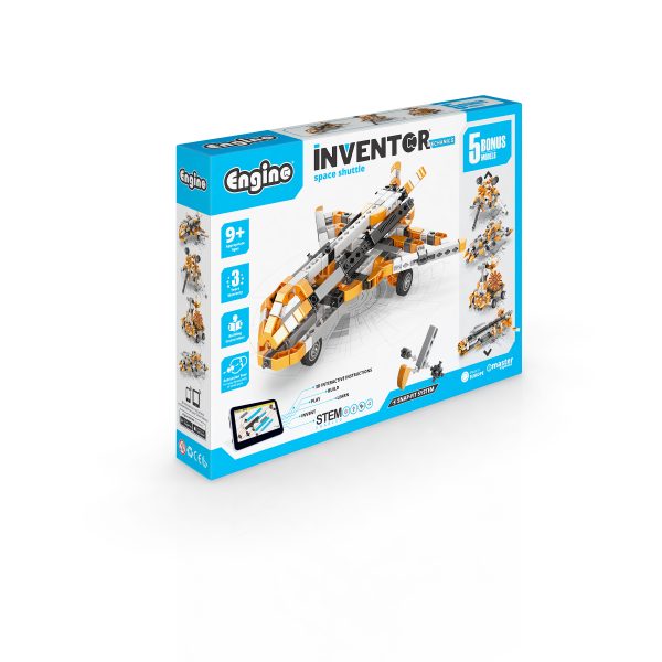 NVENTOR MECHANICS Space Shuttle with 5 Bonus Models - A Marvel of Exploration and Creativity