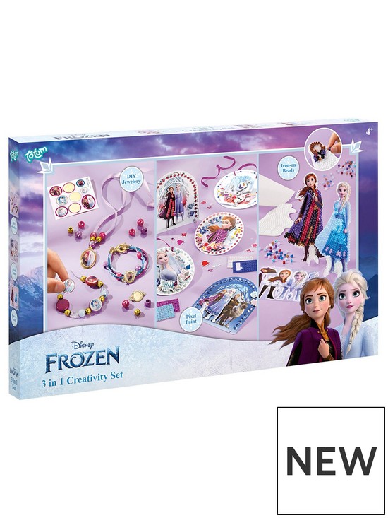 Disney Frozen 3 in 1 Jewellery, Iron on Beads and Pixel Pain featured image