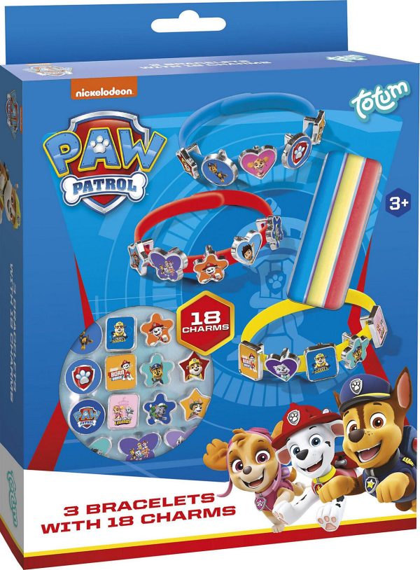 Playful Paw Patrol Bracelets and Charms for Kids