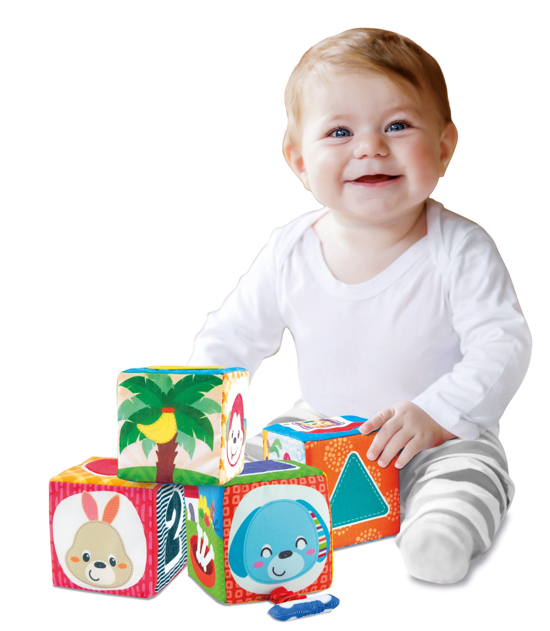 Animals Pals Soft Blocks | Toytastic 