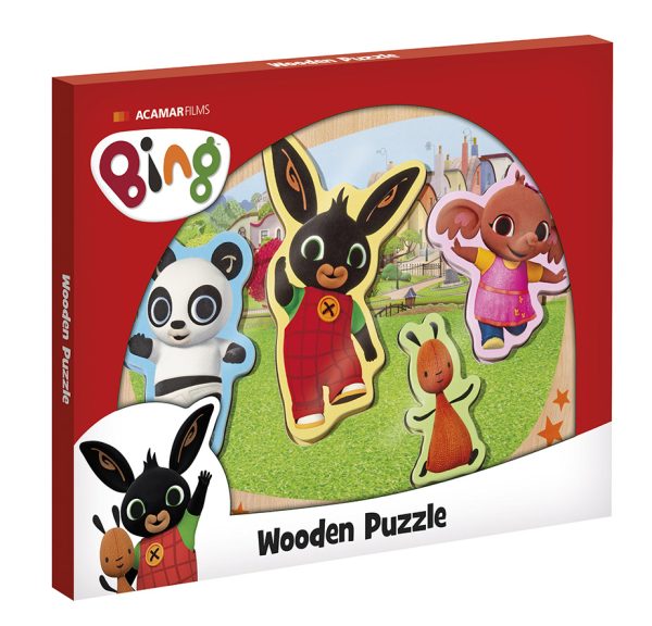 Bing Wooden Puzzle - Educational Problem-Solving Game for Kids