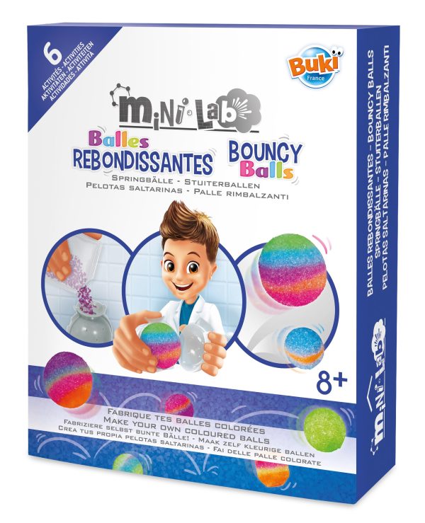 Mini Lab Bouncy Balls - Kit for Making Elastic and Bouncy Balls