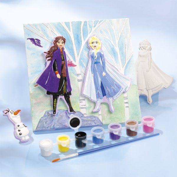 Disney Frozen decorating canvas - Art and Craft Kit for Kids
